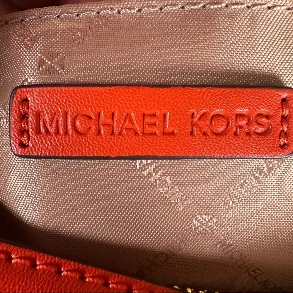 MICHAEL Michael Kors Jet Set East West Polka Dot Crossbody Bag NWT - Picture 11 of 15